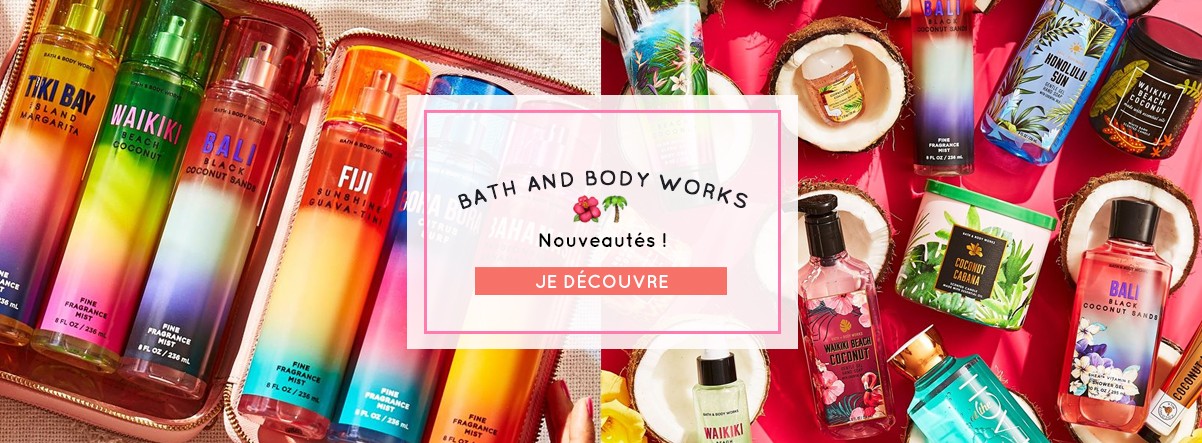 Nouveautés Bath&Body Works